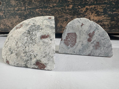 Pair VTG Bookends - Diamonds & Rust