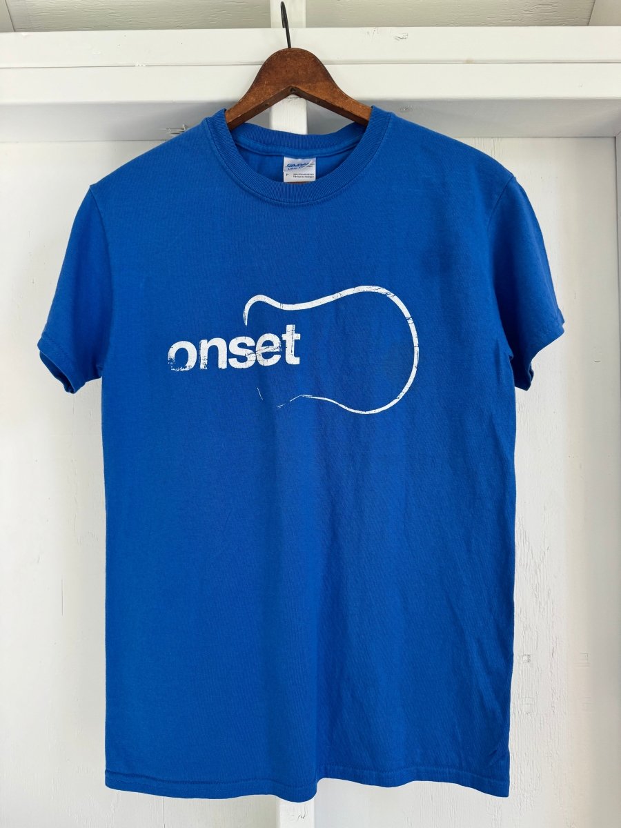 Pre Loved ONSET Blue T-Shirt - Diamonds & Rust