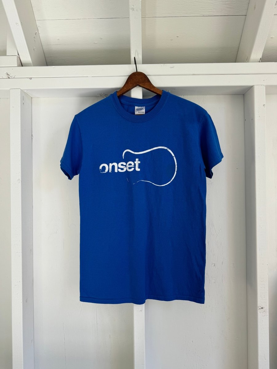 Pre Loved ONSET Blue T-Shirt - Diamonds & Rust
