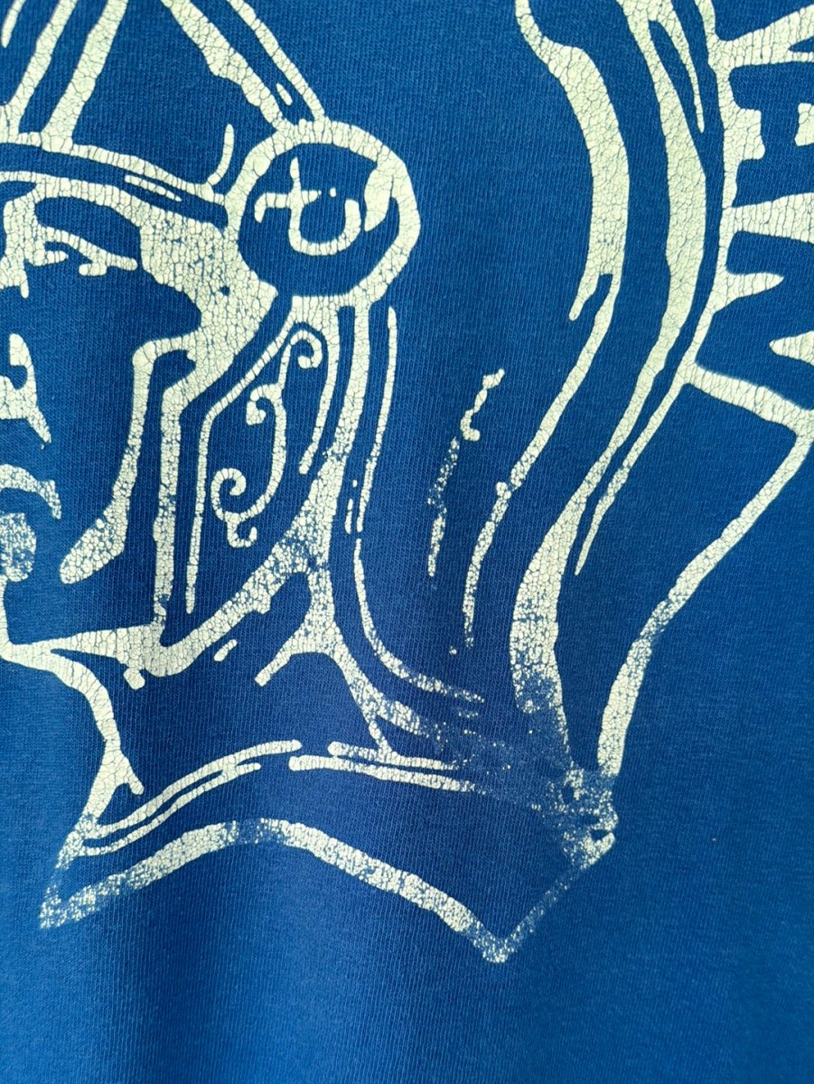 Pre Loved SPARTAN Blue T-Shirt - Diamonds & Rust
