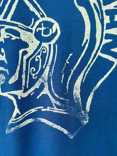 Pre Loved SPARTAN Blue T-Shirt - Diamonds & Rust