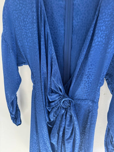 PreLoved Blue Dress - Diamonds & Rust