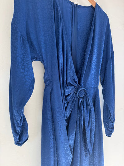 PreLoved Blue Dress - Diamonds & Rust