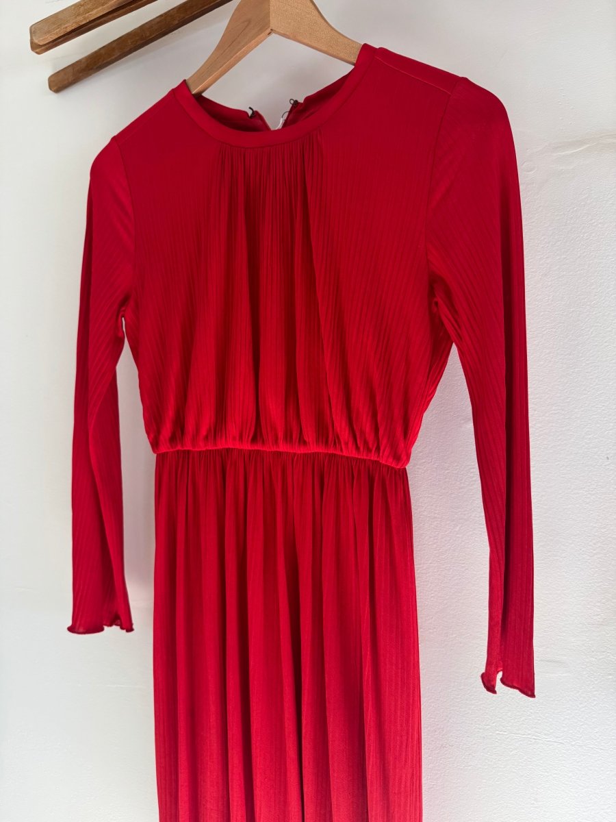 PreLoved Red Dress - Diamonds & Rust