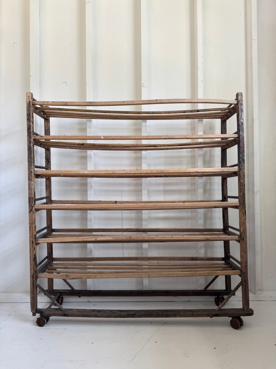 Primitive Shoe Cobblers Rack – Beautiful Patina - Diamonds & Rust