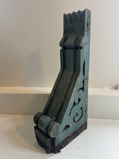 Salvaged Blue Corbel - Diamonds & Rust