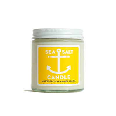 Sea Salt Lemon Candle Cutie - Diamonds & Rust
