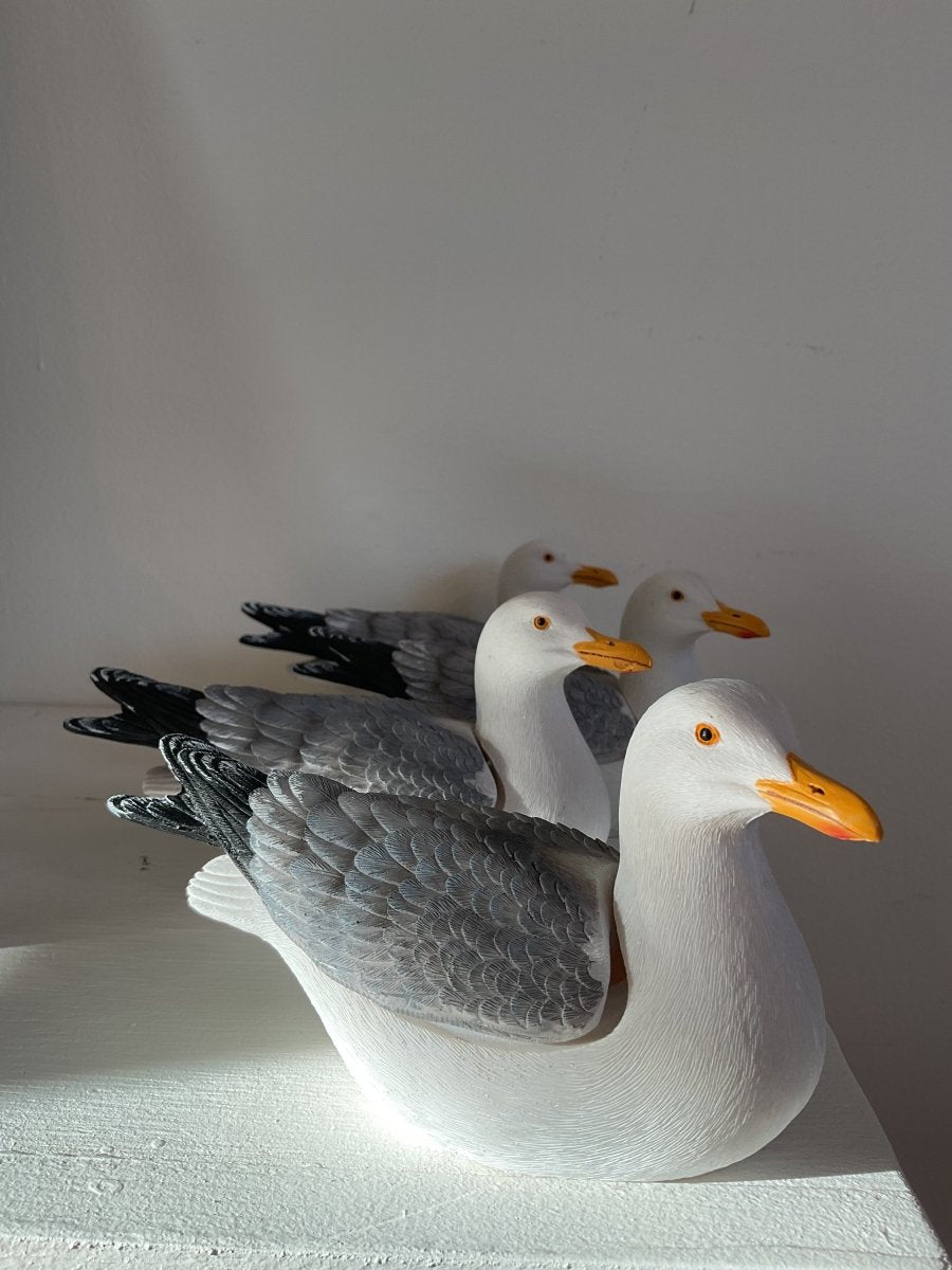 Seagull Trinket Dish - Diamonds & Rust