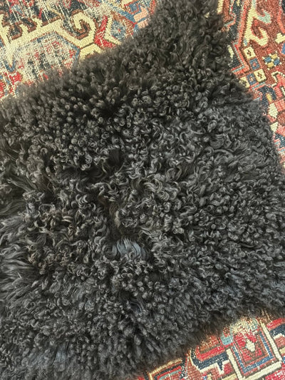 Sheep Skin - Black - Diamonds & Rust