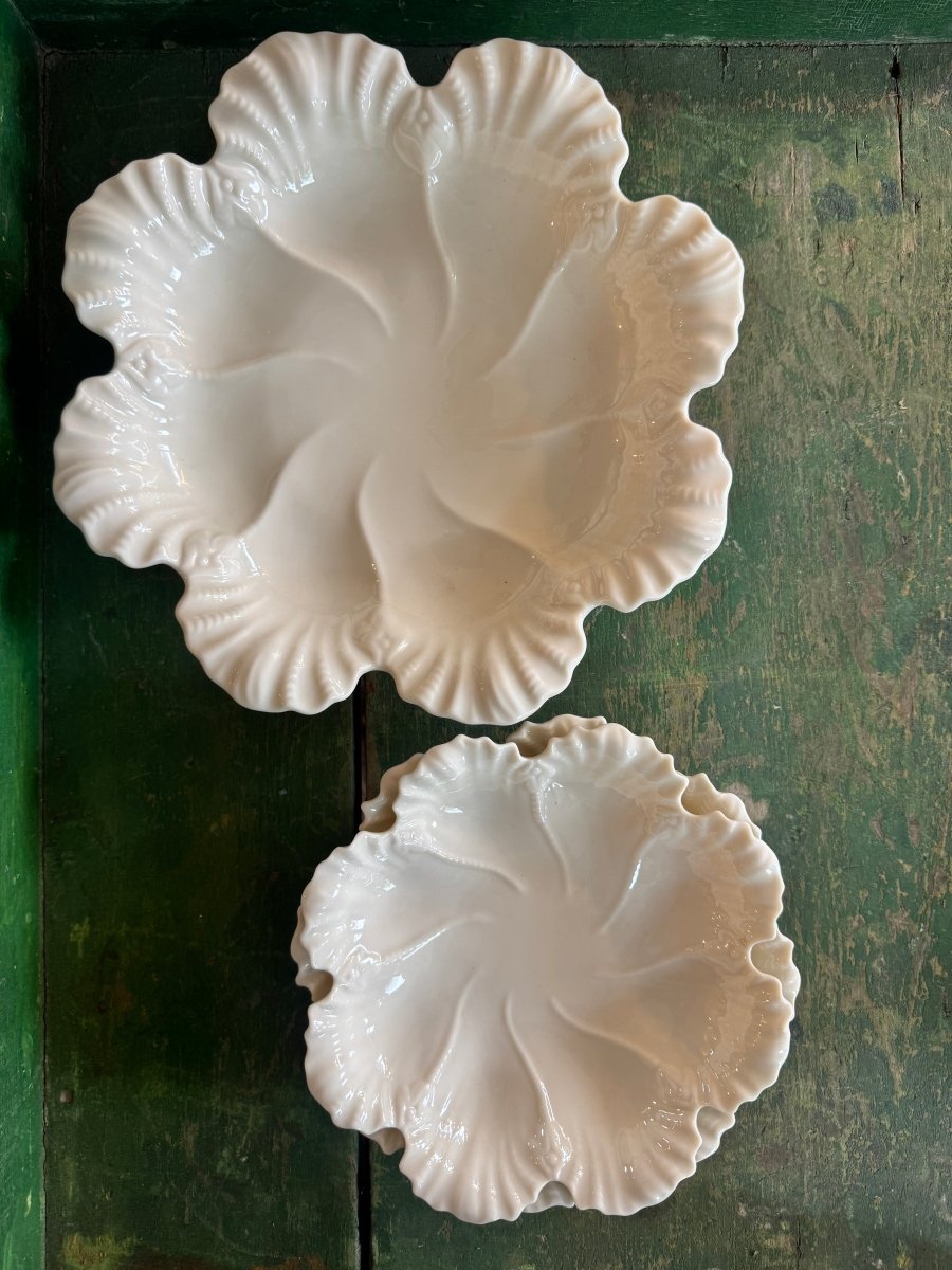 Small VTG Lenox Oyster Tray - Diamonds & Rust