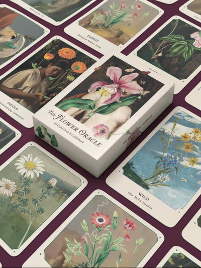 The Flower Oracle: 44 Card Deck and Guidebook - Diamonds & Rust