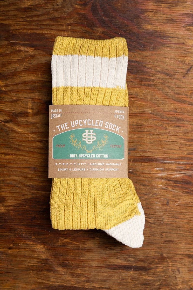 The Upcycled Sock: OLIVE DRAB - Diamonds & Rust