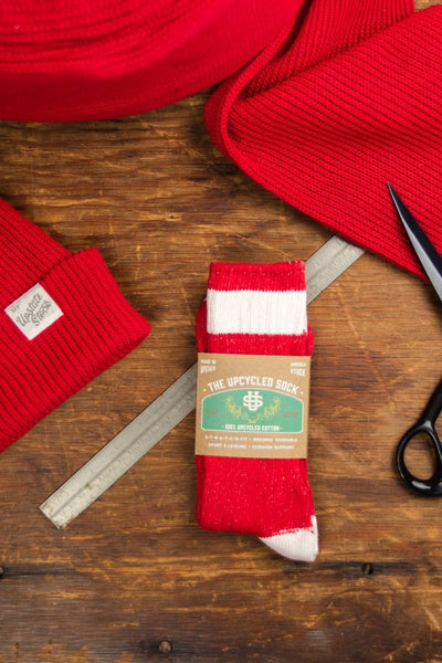 The Upcycled Sock: WINTER - Diamonds & Rust