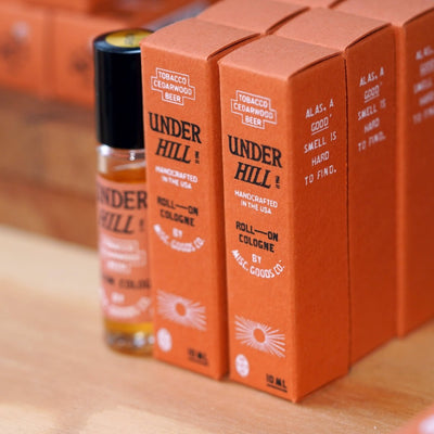 Underhill Tobacco, Cedar & Ale 10ml Roll - On Cologne - Diamonds & Rust