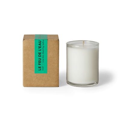 Vert - 3 oz glass votive - Diamonds & Rust