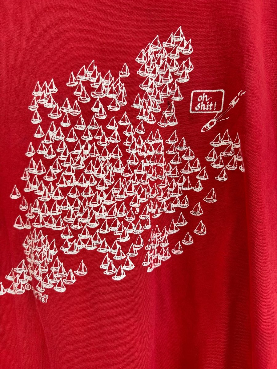 Vintage 1981 Oh, Shit! Tee Shirt - Diamonds & Rust