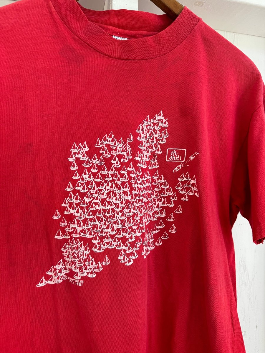 Vintage 1981 Oh, Shit! Tee Shirt - Diamonds & Rust