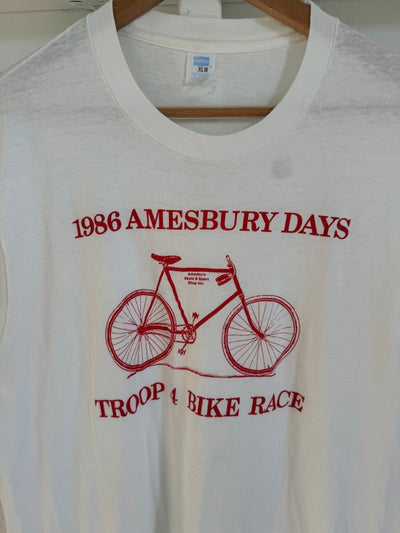 Vintage 1986 Amesbury Days Tee Shirt - Diamonds & Rust