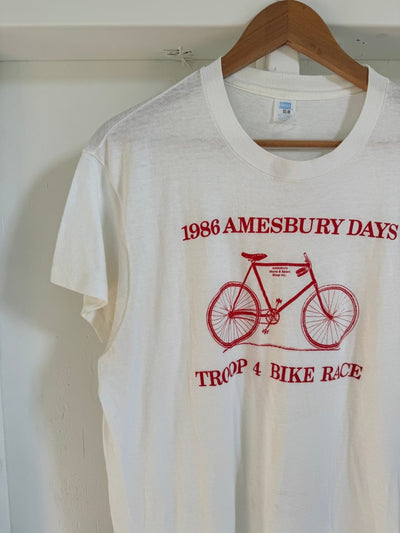 Vintage 1986 Amesbury Days Tee Shirt - Diamonds & Rust