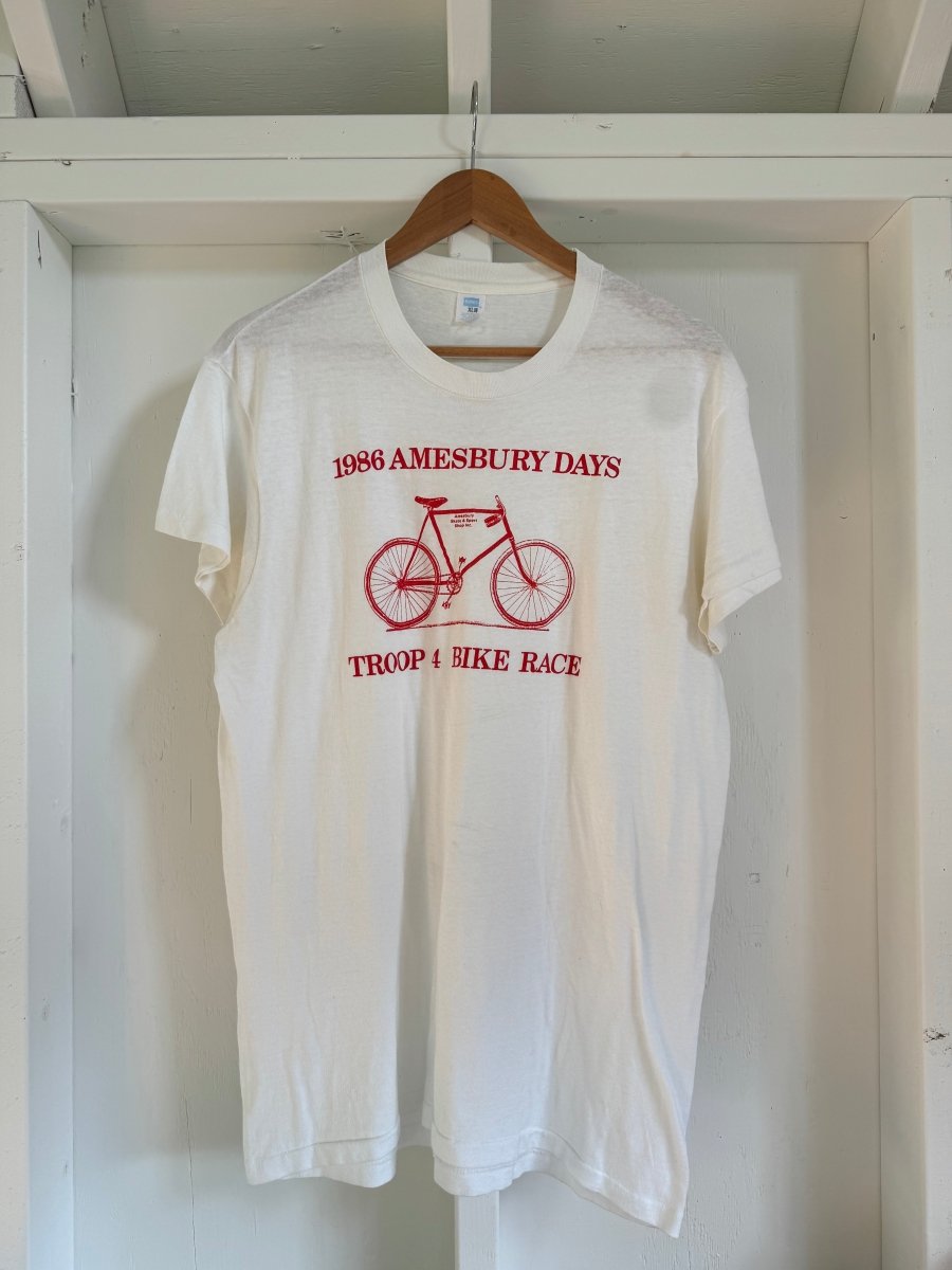 Vintage 1986 Amesbury Days Tee Shirt - Diamonds & Rust
