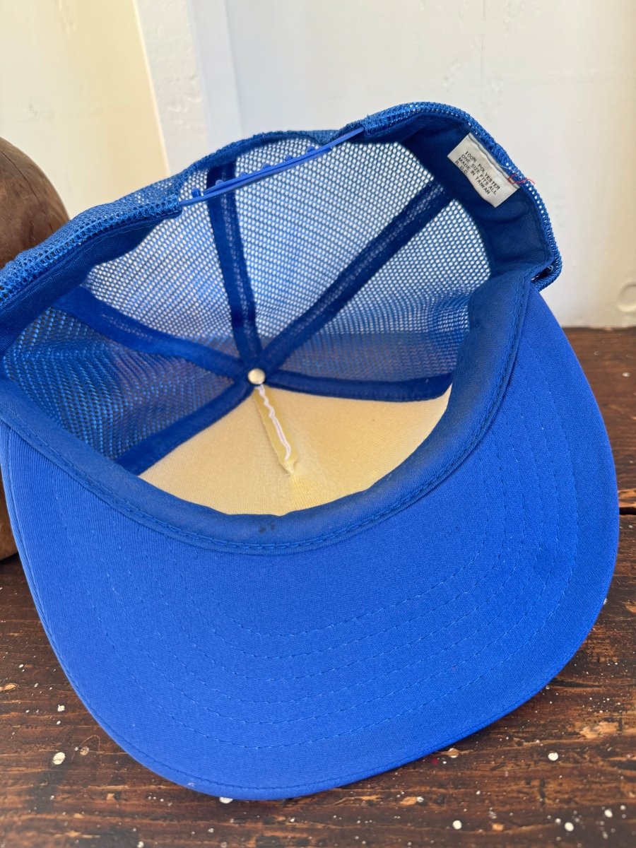 Vintage 1986 DC Mesh Hat - Diamonds & Rust