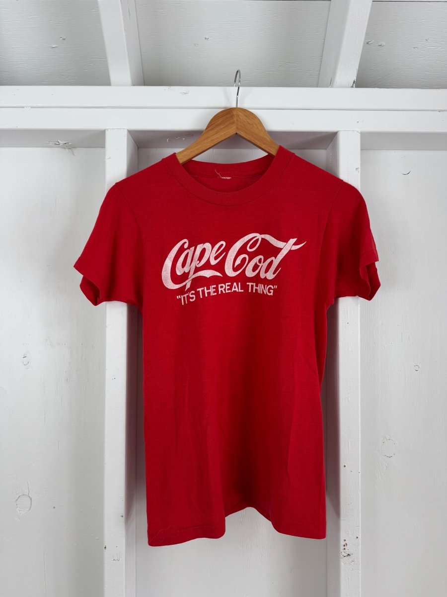 Vintage 80s Cape Cod Single Stitch Tee - Diamonds & Rust