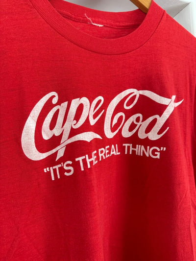 Vintage 80s Cape Cod Single Stitch Tee - Diamonds & Rust