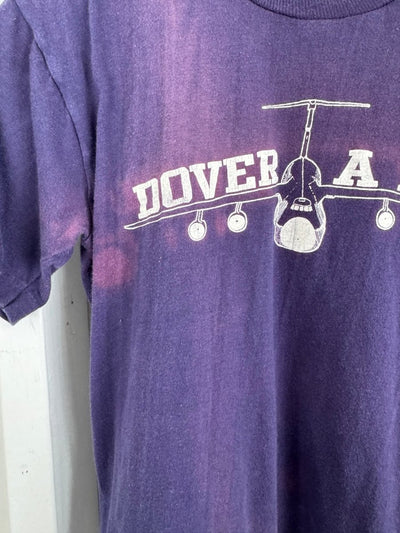 Vintage 80s Dover AFB Tee - Diamonds & Rust