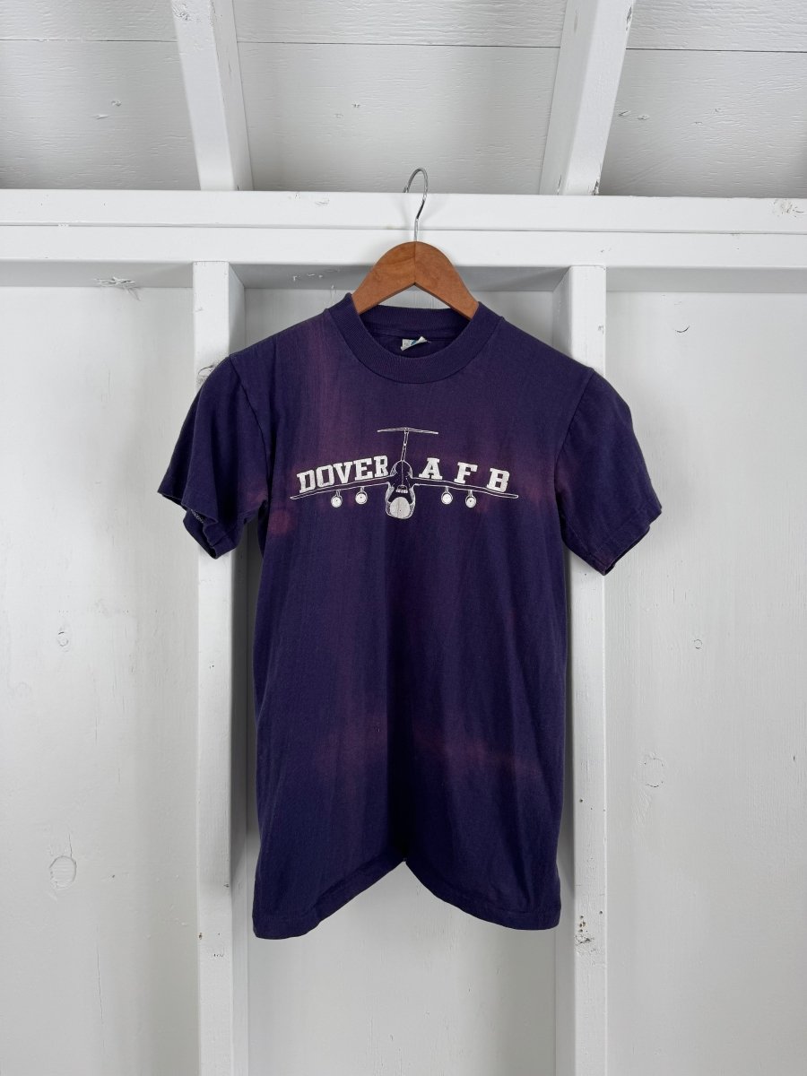 Vintage 80s Dover AFB Tee - Diamonds & Rust