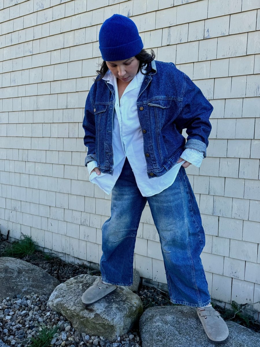 Vintage 80's Lee Denim Jacket - Diamonds & Rust