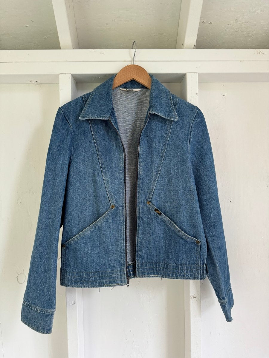 Vintage 80s LEE Jacket, Retro 80s Fashion Denim LEE Jacket 80's