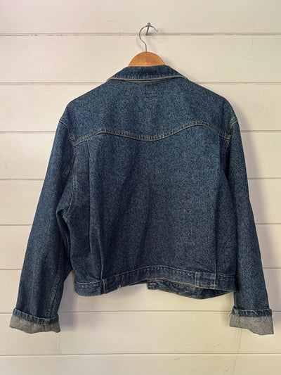 Vintage 80's Lee Denim Jacket - Diamonds & Rust