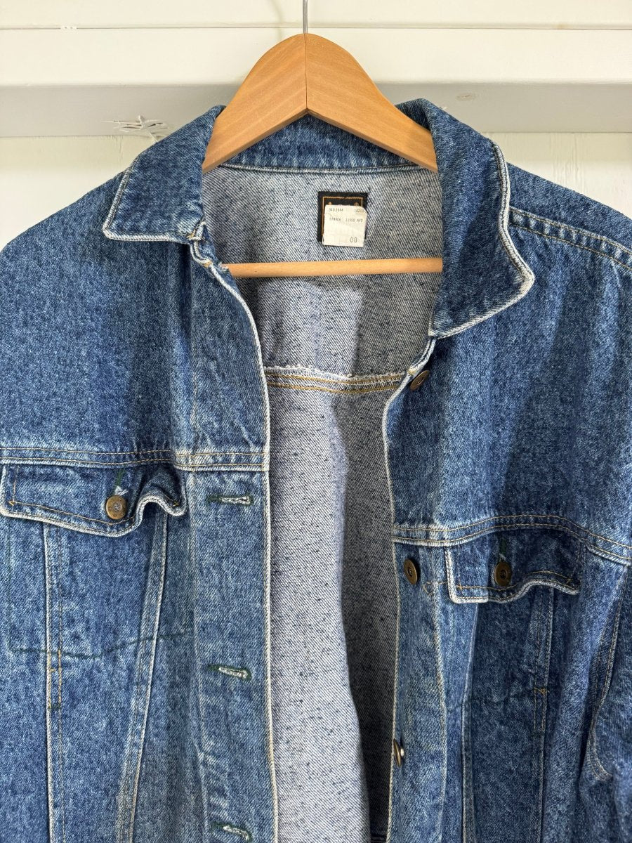 Vintage 80's Lee Denim Jacket - Horses - Diamonds & Rust