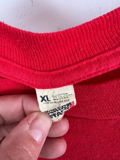 Vintage 80s Sunwest Says GO LOBOS! Tee - Diamonds & Rust
