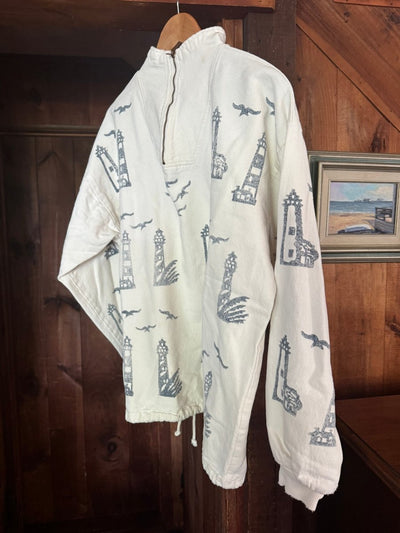Vintage 90's Lighthouse Pull Over - Diamonds & Rust