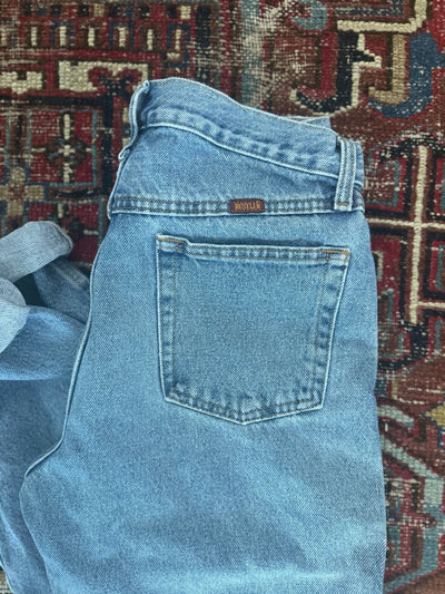 Vintage 90s Rustler Denim - Light Wash - Diamonds & Rust