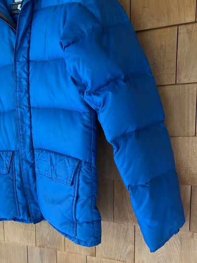 Vintage Alta Down Coat - Bright Blue - Diamonds & Rust