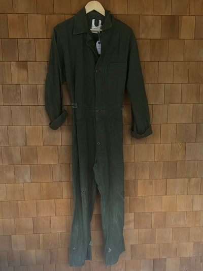 Vintage Army Coveralls - Diamonds & Rust