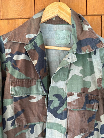 Vintage Army Jacket - Diamonds & Rust