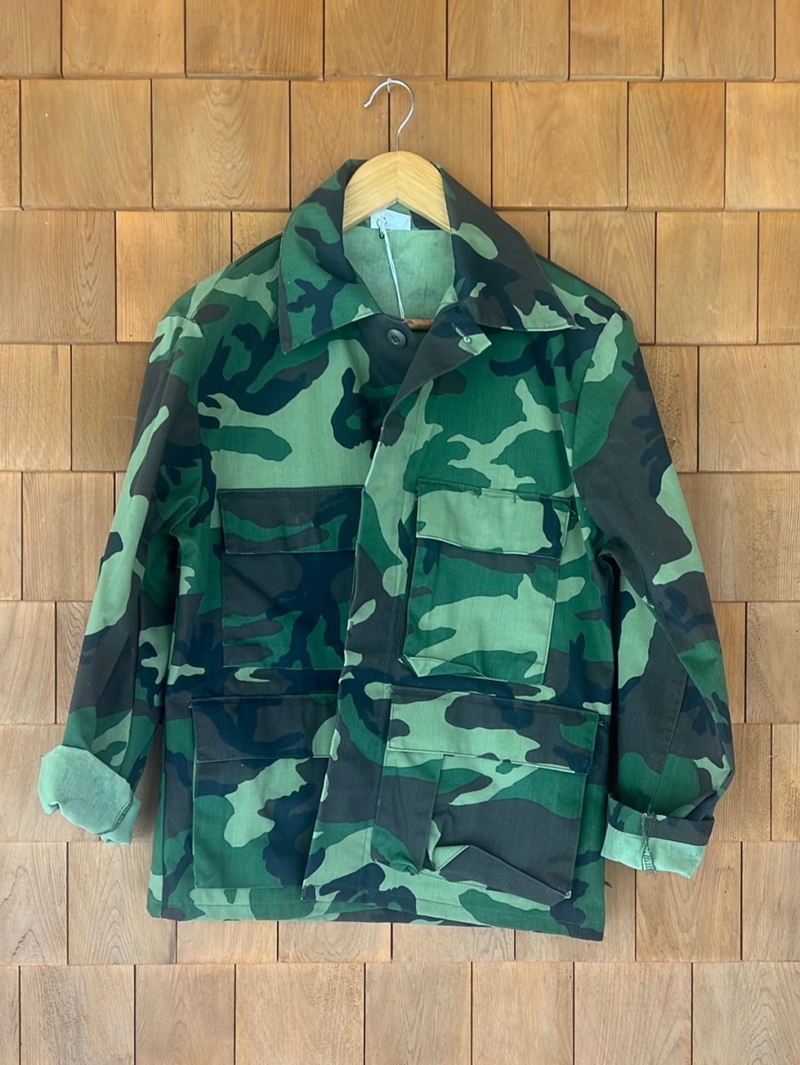 Vintage Army Jacket - Diamonds & Rust