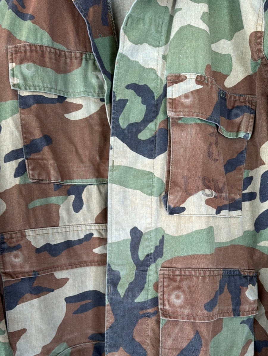 Vintage Army Jacket - Diamonds & Rust