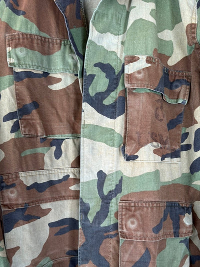 Vintage Army Jacket - Diamonds & Rust