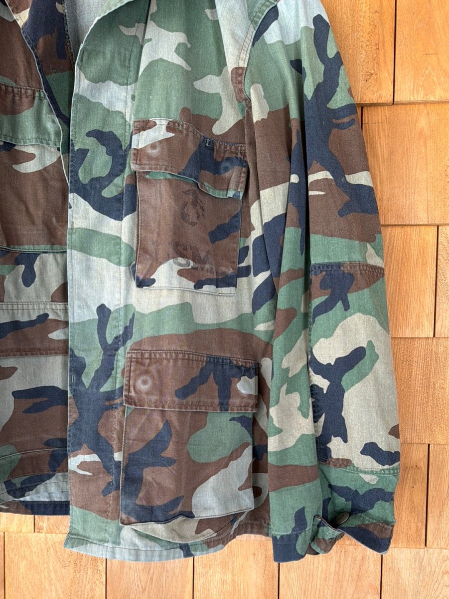 Vintage Army Jacket - Diamonds & Rust