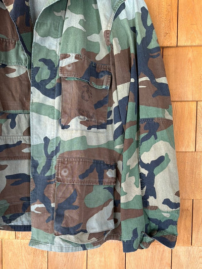 Vintage Army Jacket - Diamonds & Rust