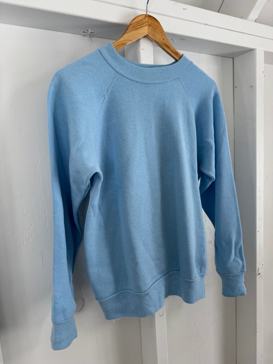 Vintage Baby Blue Raglan - Diamonds & Rust