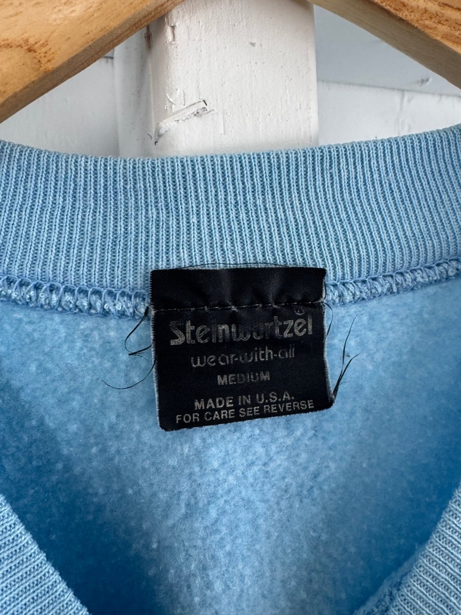 Vintage Baby Blue Raglan - Diamonds & Rust
