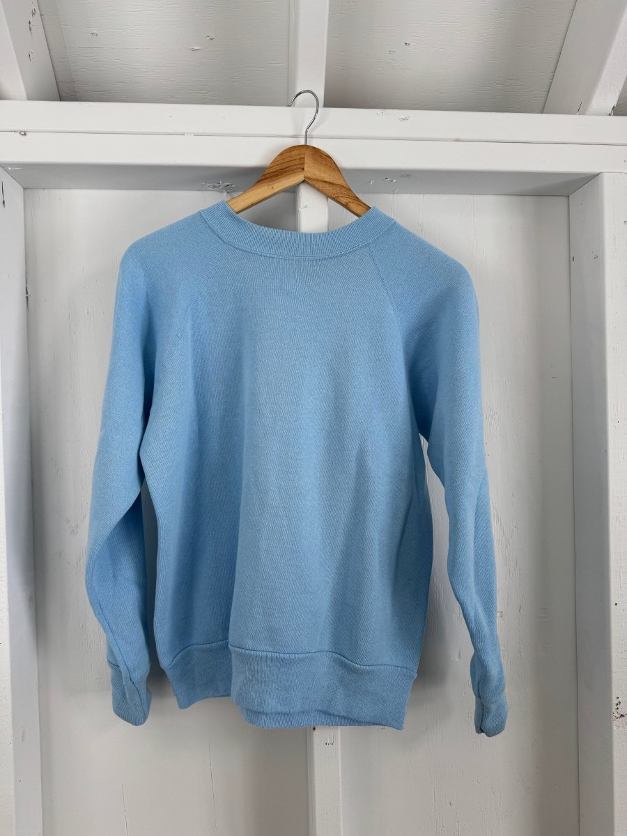 Vintage Baby Blue Raglan - Diamonds & Rust