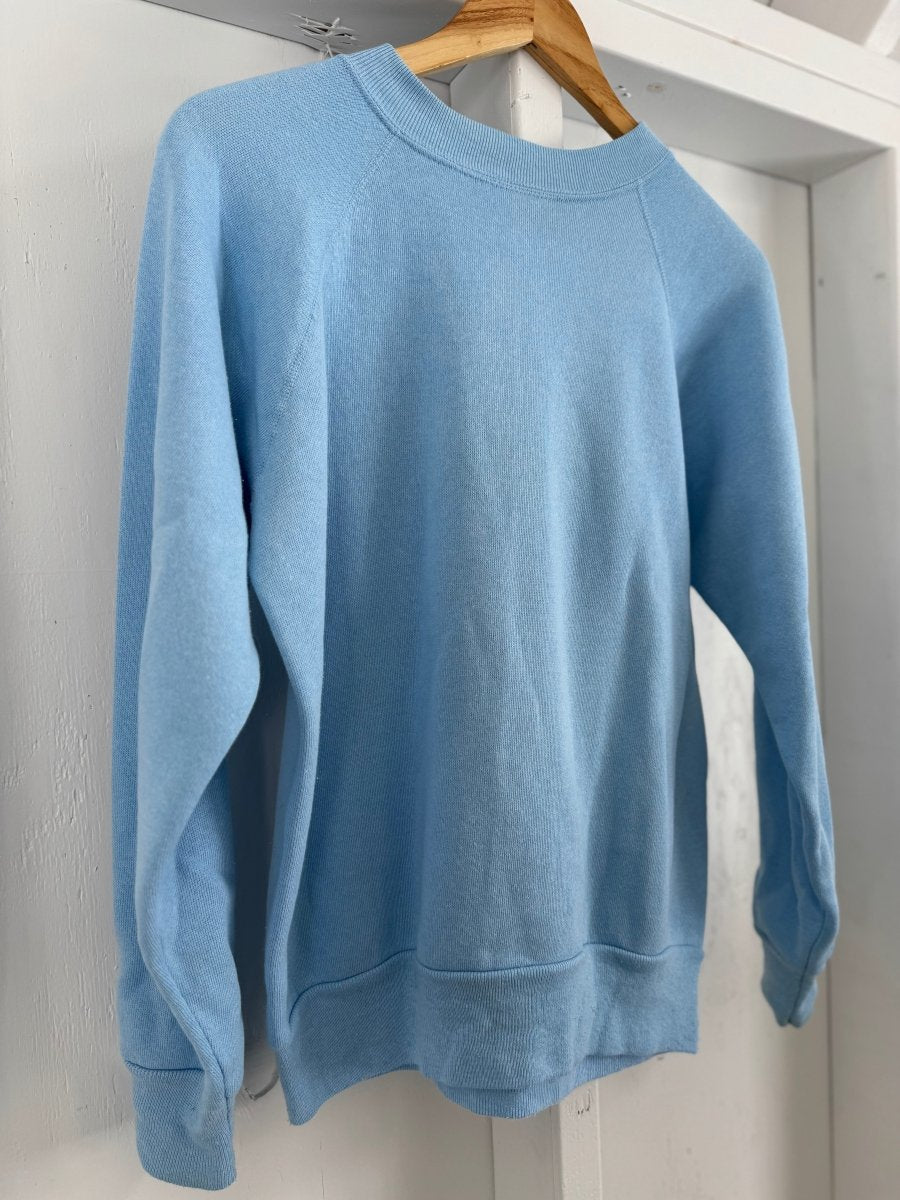 Vintage Baby Blue Raglan - Diamonds & Rust