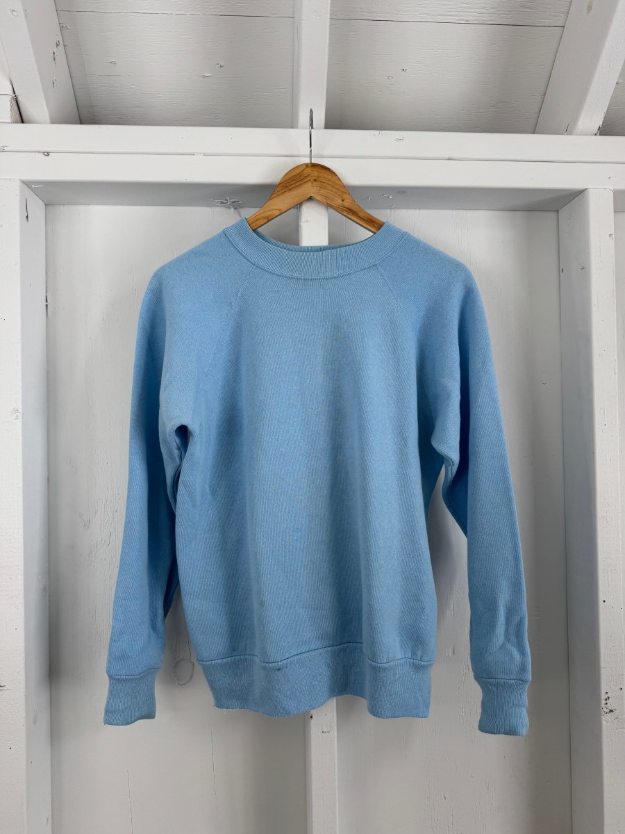 Vintage Baby Blue Raglan - Diamonds & Rust