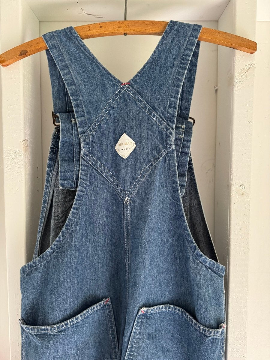 Vintage Big Mac Denim Overalls - Diamonds & Rust